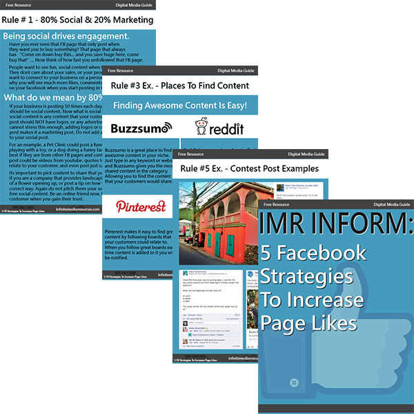 Download Our Free E-Book On 5 Ways To Build Your Facebook Page